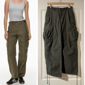 Aritzia Tna | Supply Cargo Pant Dark Olive Green